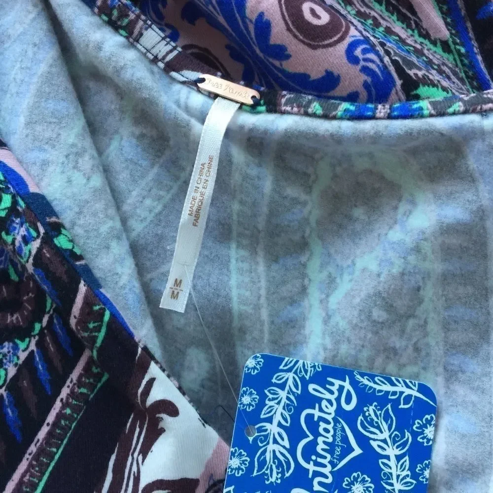 Free People Intimately Pick A Place Bodysuit M